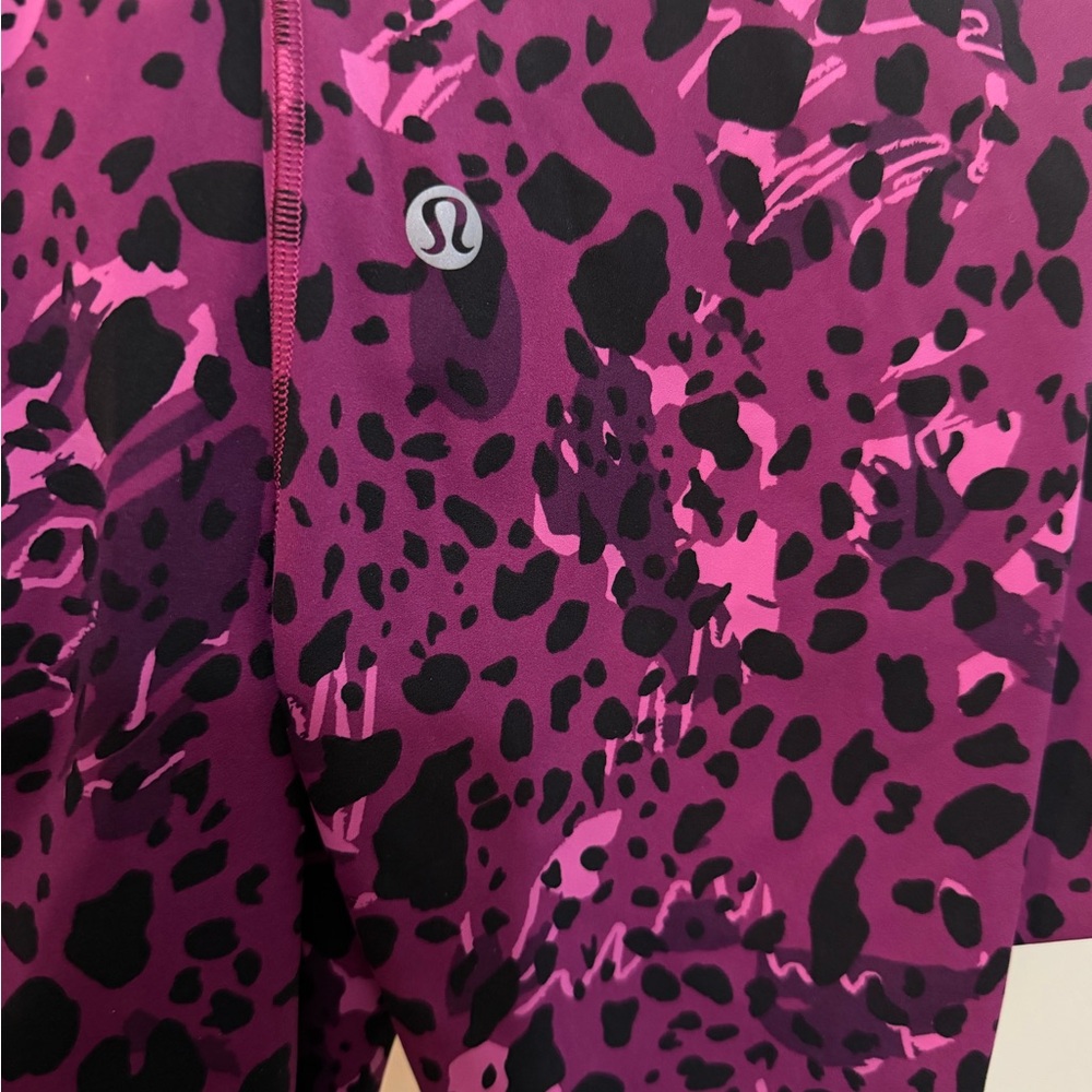Lululemon Athletica Purple Patterned Pants - Picture 6 of 7